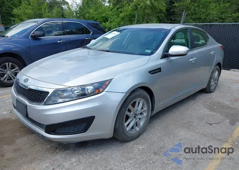 2011 Kia Optima Lx из США, поврежденный, VIN KNAGM4A73B5187842
